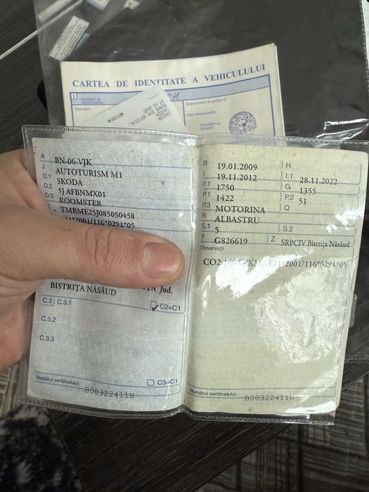 Skoda roomster 1.4 tdi 2009 km reali