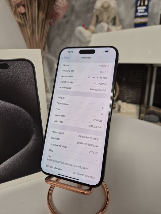 IPhone 15 Pro Max 256GB