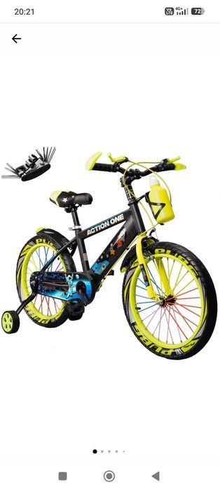 Vând bicicleta copii 4-6 ani