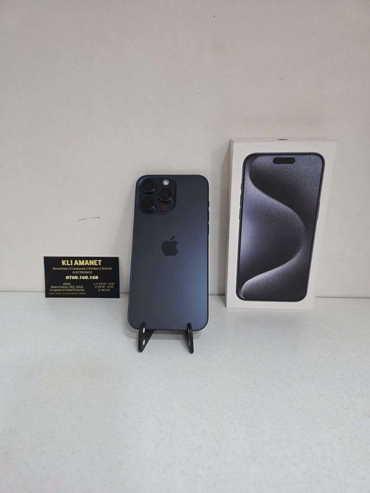 iPhone 15 Pro Max - KLI Amanet