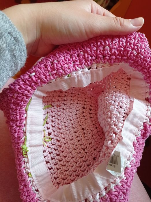 Сламена детска шапка 2 бр