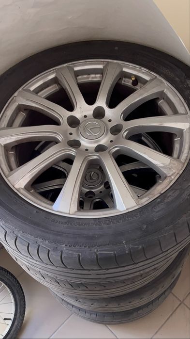 Титановый диски с резиной