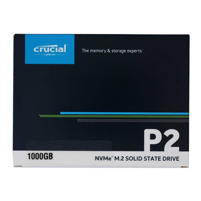 SSD 1TB Crucial P2 CT1000P2SSD8 slot m.2 NVMe PCI Express 3.0 X4 80mm Nou Sigilat