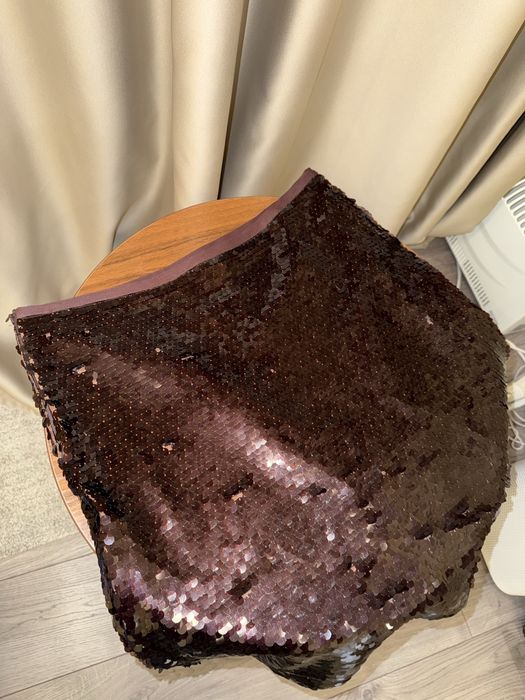 Юбка с пайетками