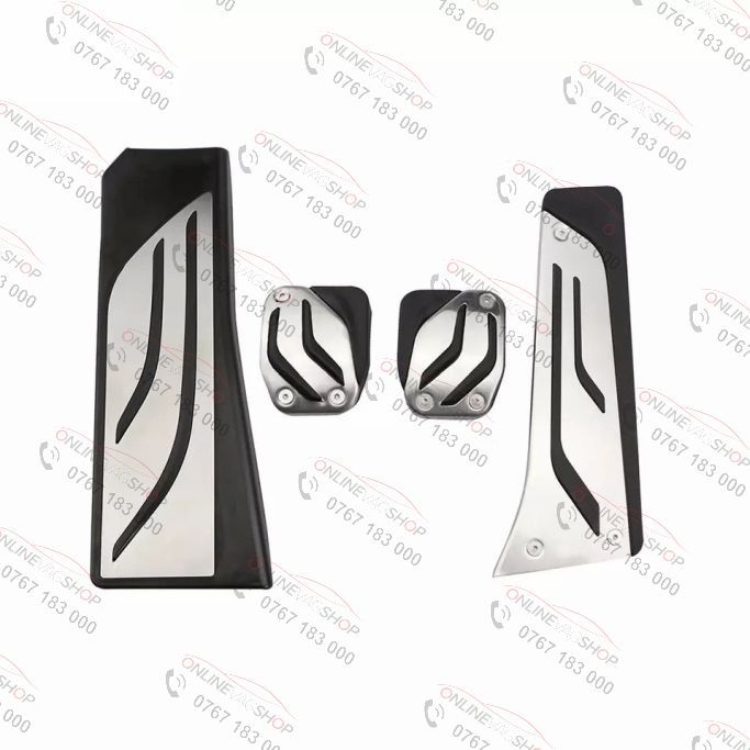 Pedale inox BMW F10,G30,F01, X3, X4, Z4, F11