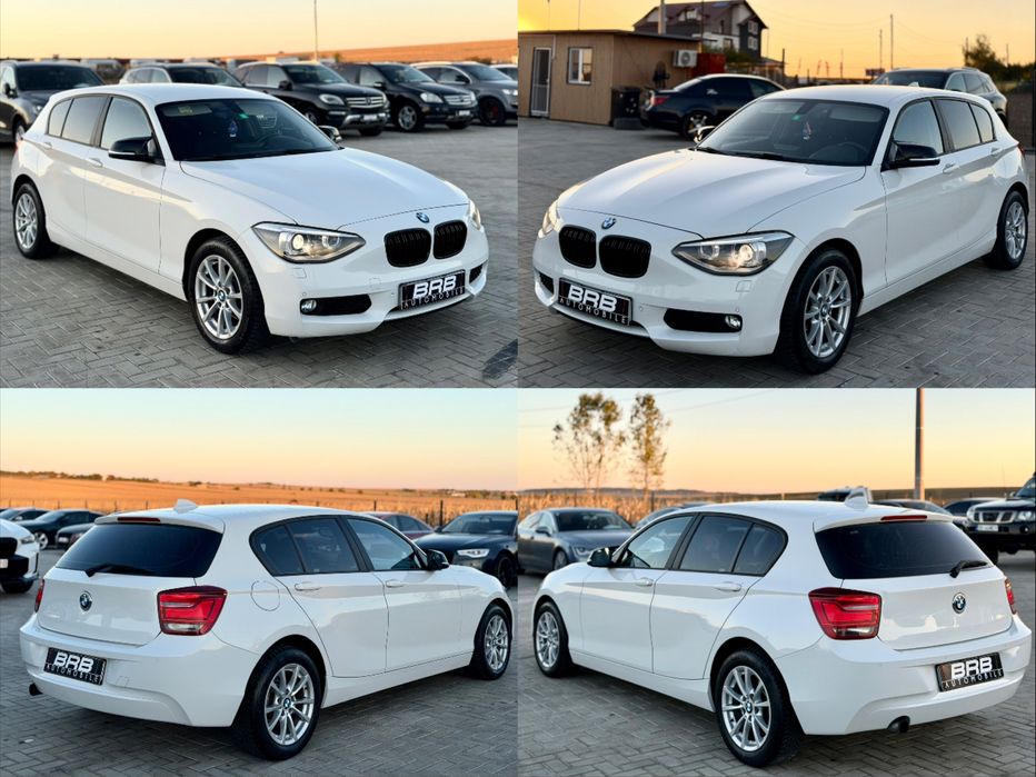 • Bmw Seria 1 116i F20 2014 / Cutie automata / alb / Xenon • Parc Auto • RATE • Garanție •