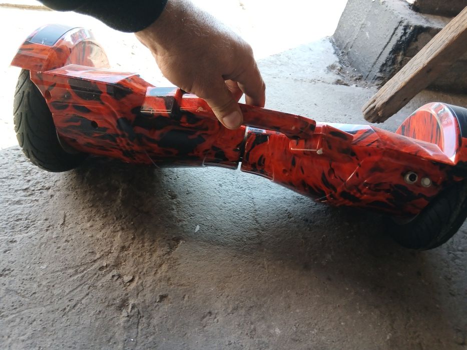 Гираскутер красный