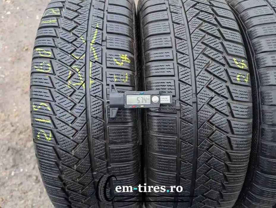 SET 4 Anvelope Iarna 215/60 R18 CONTINENTAL WinterContact TS850P SSR 1