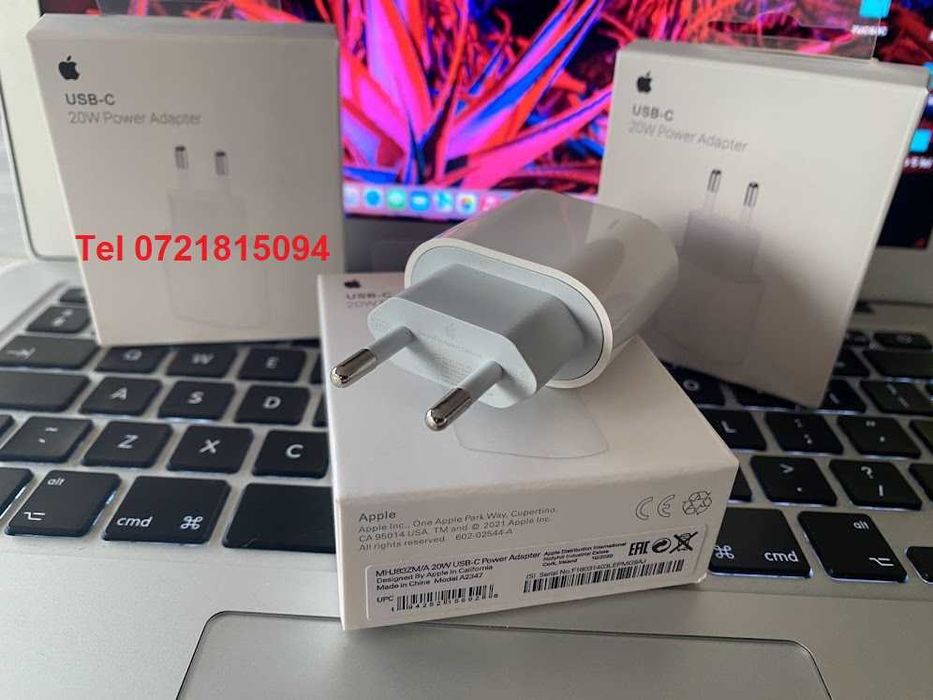 Incarcator Apple de 20w cu USB-C