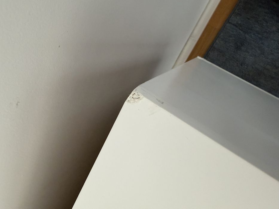 Comoda minimalista alba