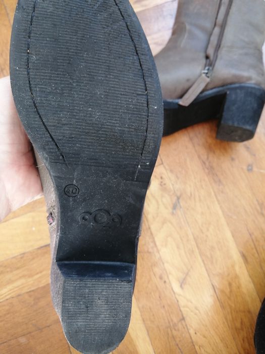 Боти естествена кожа