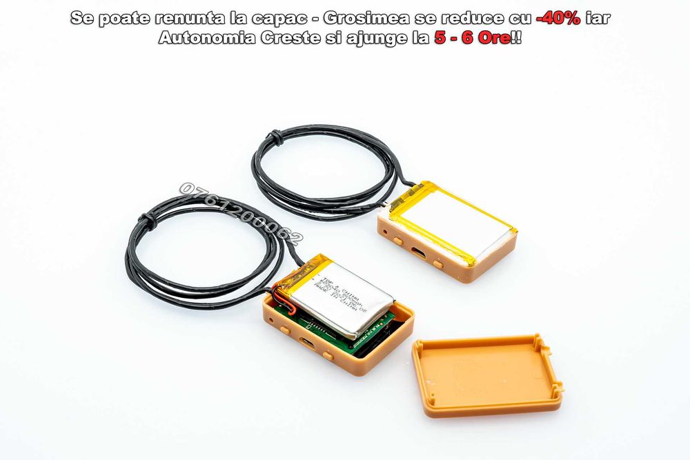 Cutie GSM Nou: -40% Dimensiuni + Autonomie 5h Casca de Copiat Sisteme