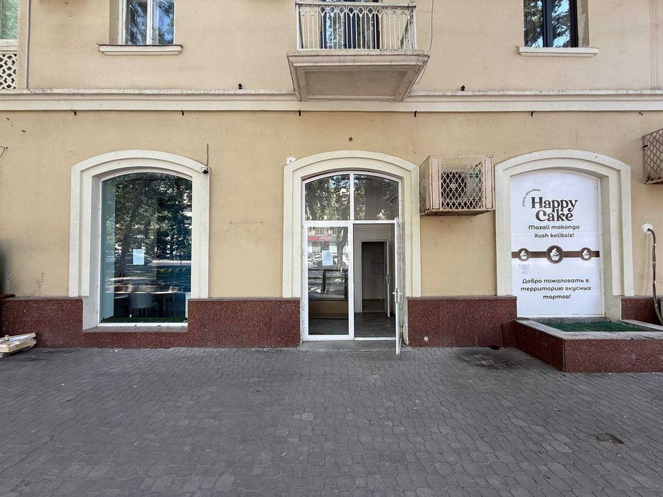 (Добрый) Аренда 45 м² и 60 м² на 1 линии проспекта Алишера Навои