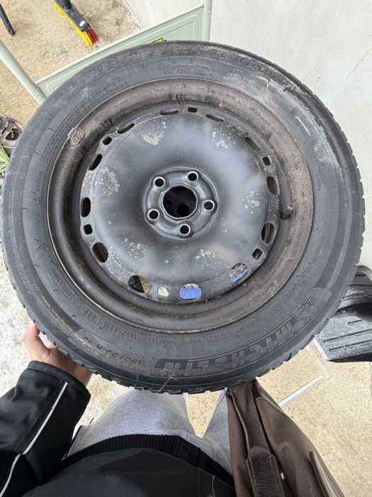 Гуми с джанти 5х100 michelin  ALL SEASON 15”