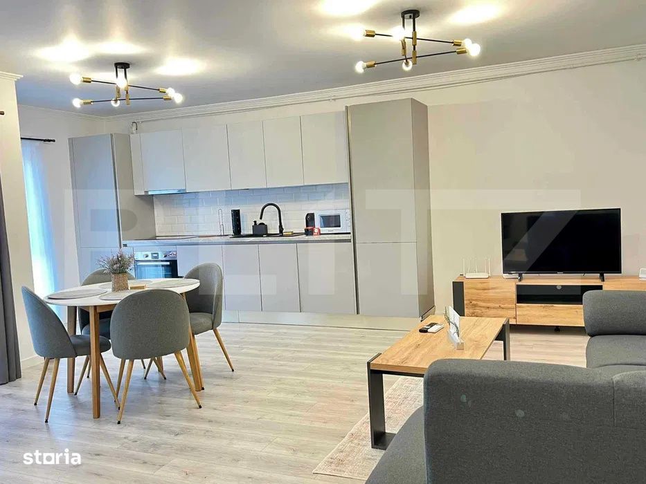 Apartment de vanzare la cheie cu 2 camere, 58 mp, zona Dambul Rotund