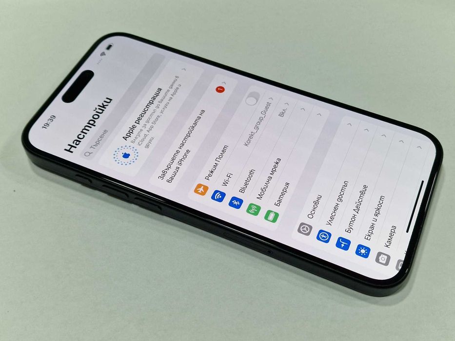 КАТО НОВ! Apple iPhone 16 Plus 128GB / 100%