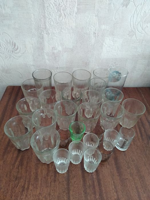 Стаканы стеклянные