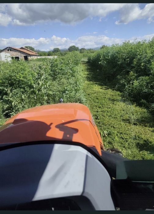 Услуги с трактор ,багер и самосвал