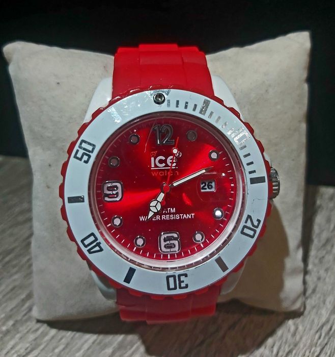 Ceas ICE Watch - Vibrant, Roșu & Alb (Perfect Funcțional)
