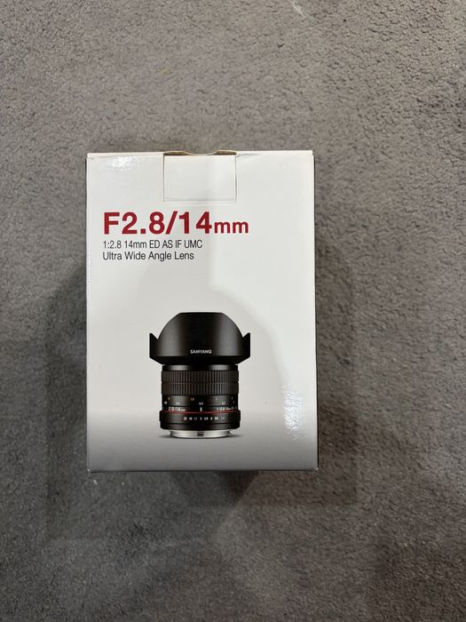 Obiectiv Samyang 14mm f/2.8  - Canon EF