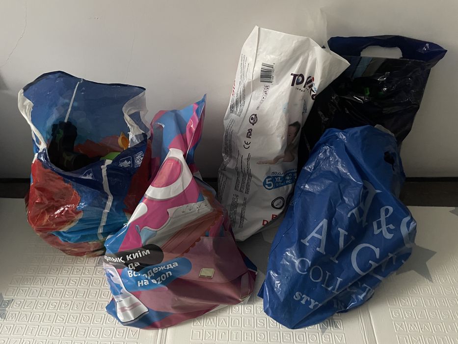 5 пакетов игрушек