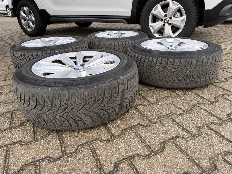 Jante Aluminiu BMW 5x120 Anvelope Iarna 225 55 17