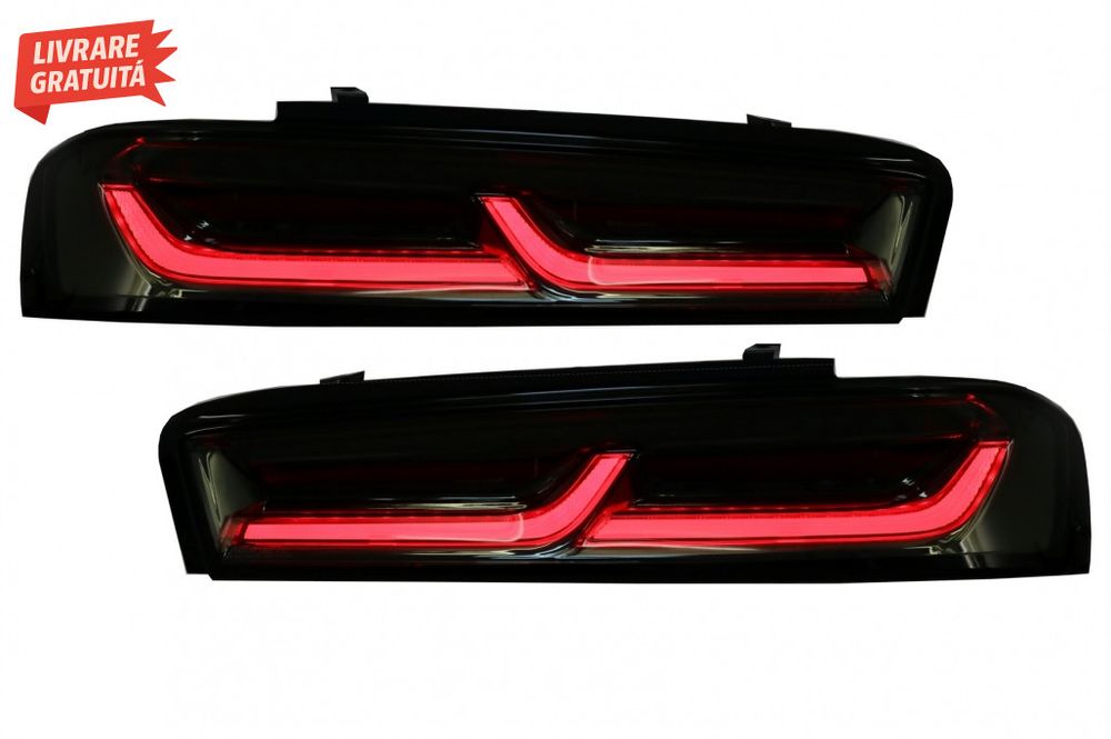 Stopuri FULL LED Chevrolet Camaro MK6 (05.2015-2018) Semnal Dinamic Se