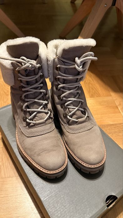 Оригинални дамски боти Timberland – естествена кожа