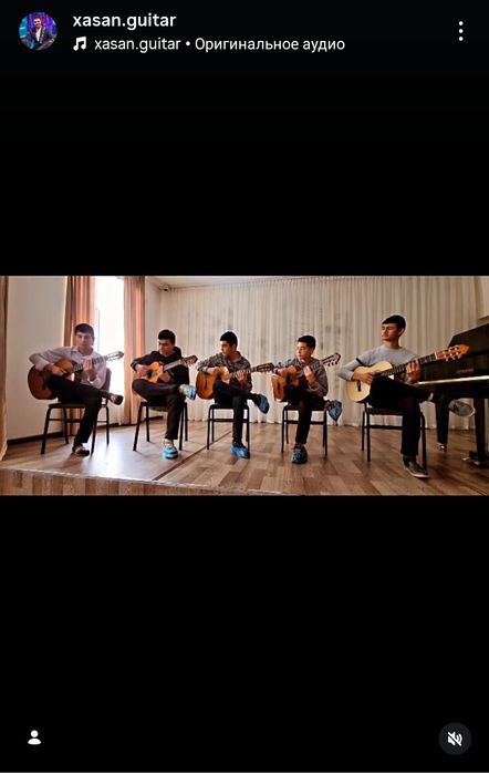 Gitara oqituvchi darsi noldan orgatilinadi