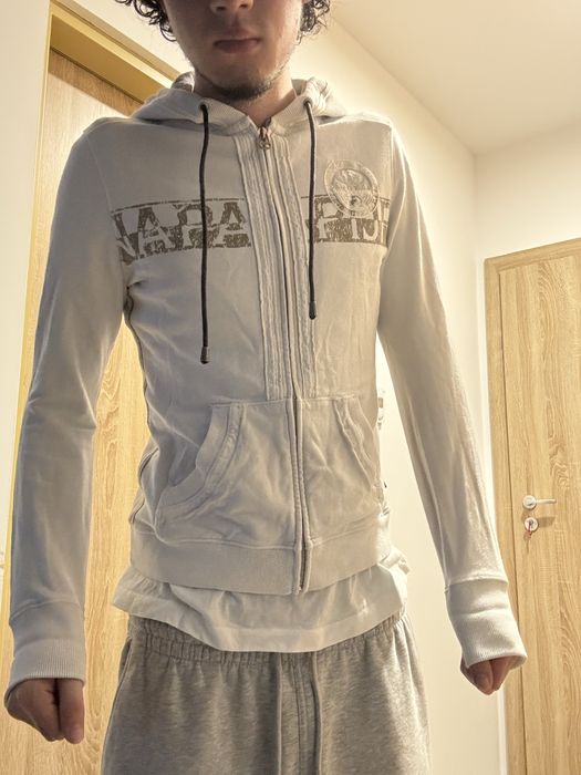 Napapijri Hanorac Alb Elastic