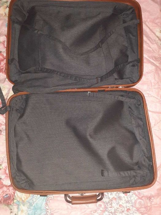 Чемодан кожанный импортный