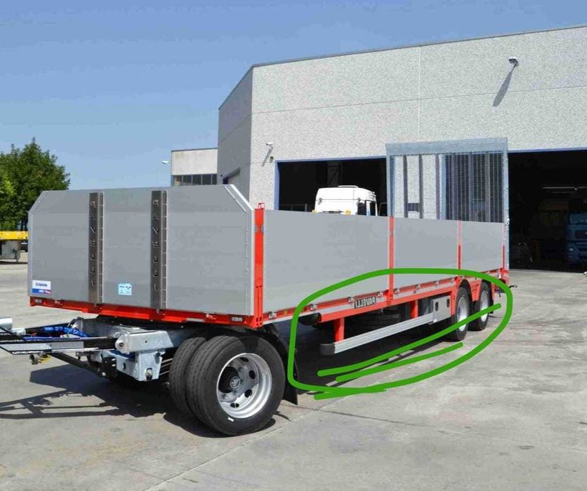 Бампер боковой, отбойный брус