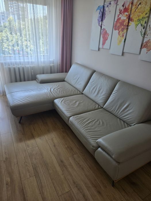 Кожен диван естествена кожа