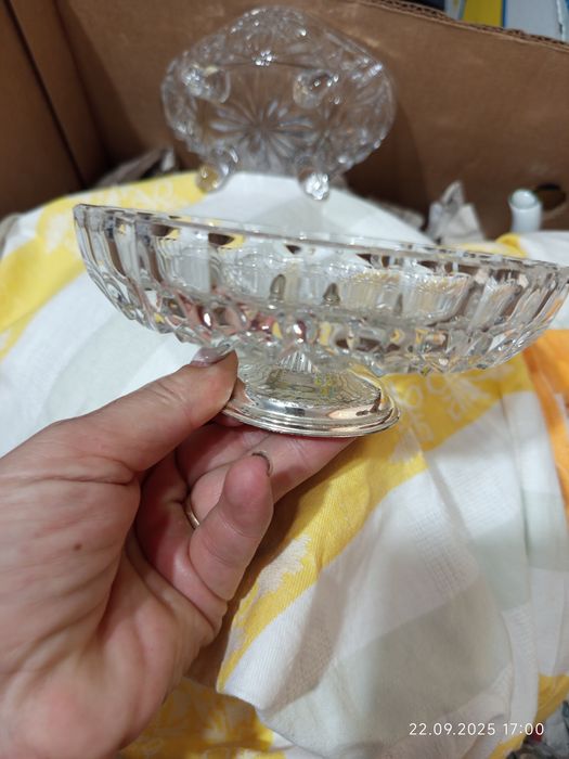 Кристалл и кристални чаши