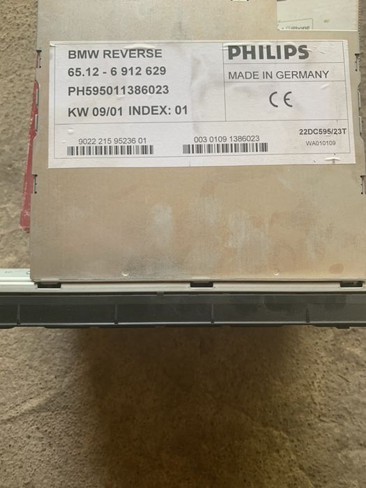 Оригинальный магнитофон на е46