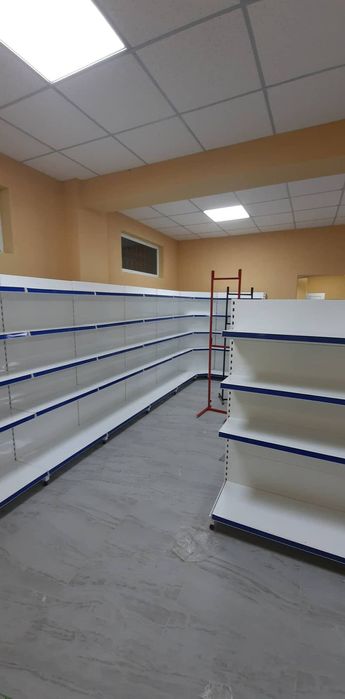 Стеллаж металлические полки