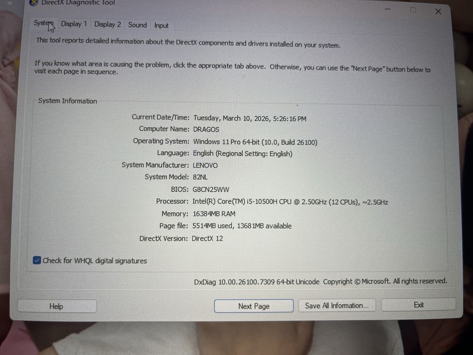 Vand laptop lenovo legion