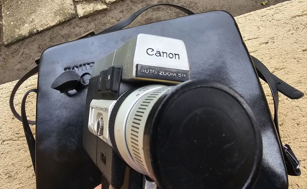 Camera video vintage canon super 8