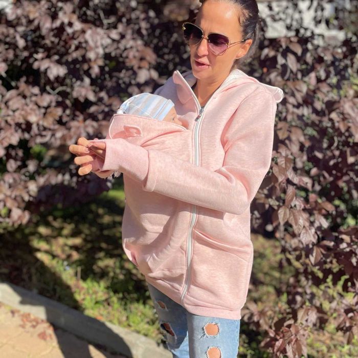 Разпродажба| Памучен суитшърт за бебеносене Simply - 3 цвята