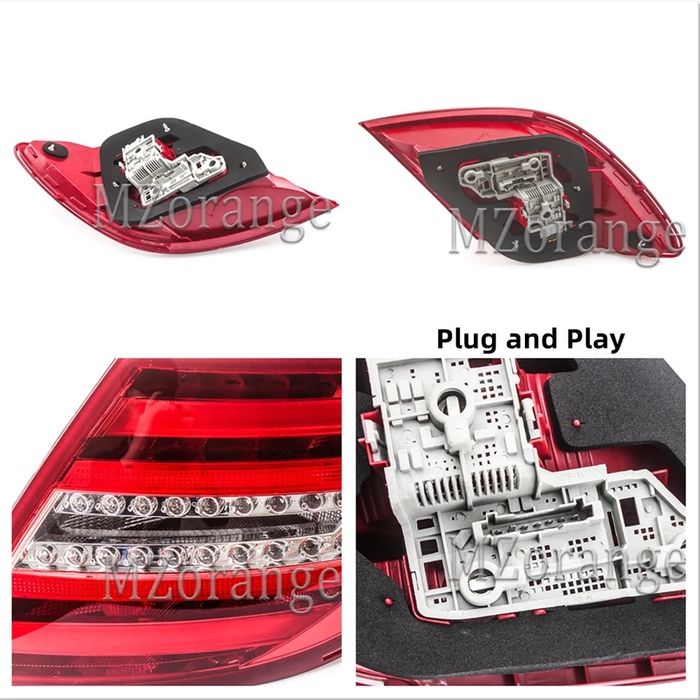 Set Stop-uri LED Facelift Design Mercedes C-Class W204 2007 - 2011