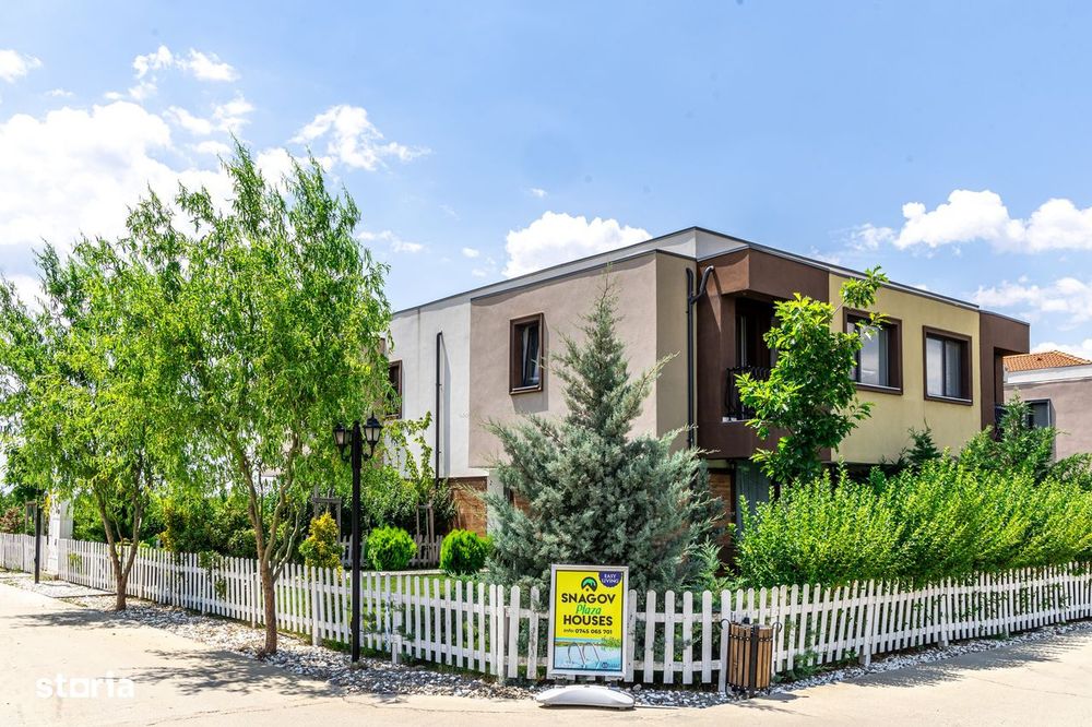 Snagov Plaza Houses | Casa 8, 98 mp, grădină, comision 0%