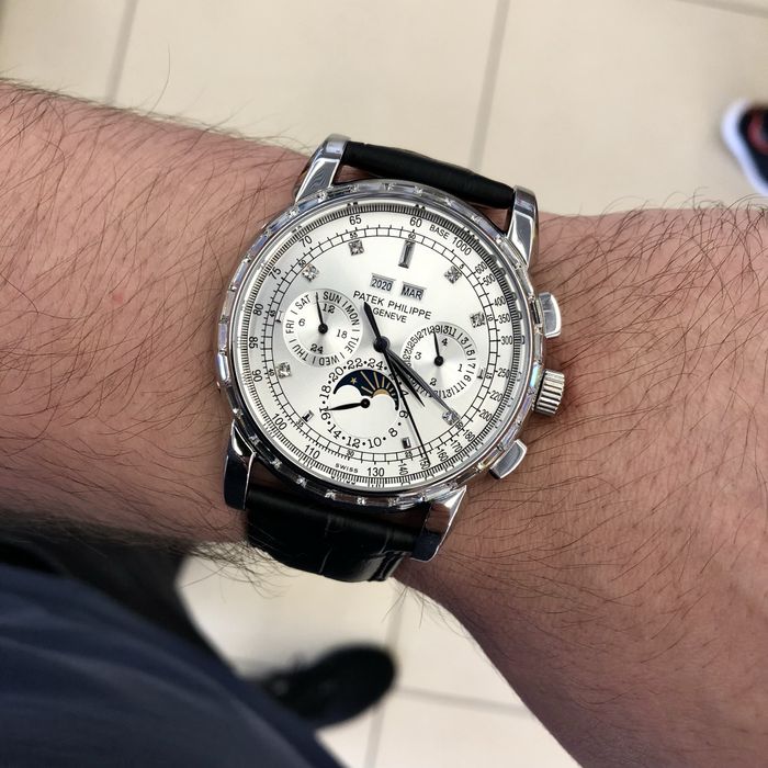 Patek philippe perpetual calendar steel
