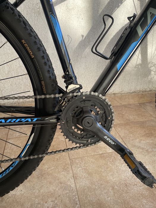 Bicicleta MTB-HT Carpat 29, Negru/Albastru