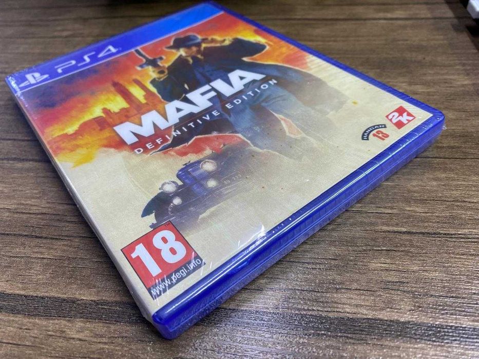 Новый диск** Mafia: Definitive Edition PS4/PS5 Maфия Пс4 Много Игр