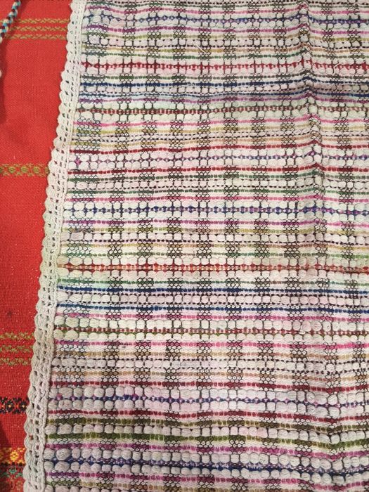 Сливенска и Ямболска автентични престилка, бели, кукери, вадени