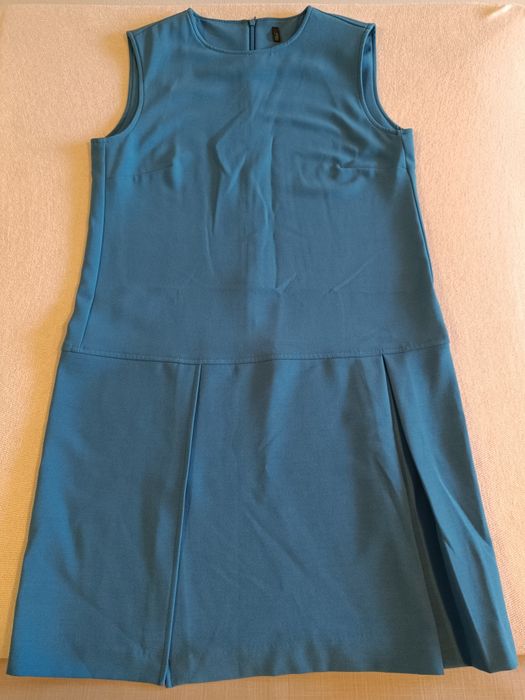 Rochie Stile Benetton- albastru azur