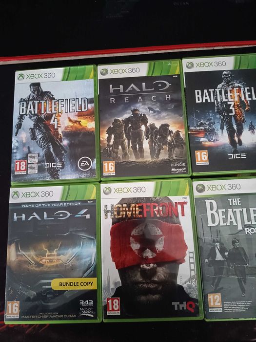 Lot 10 Jocuri Xbox 360 in stare foarte buna
