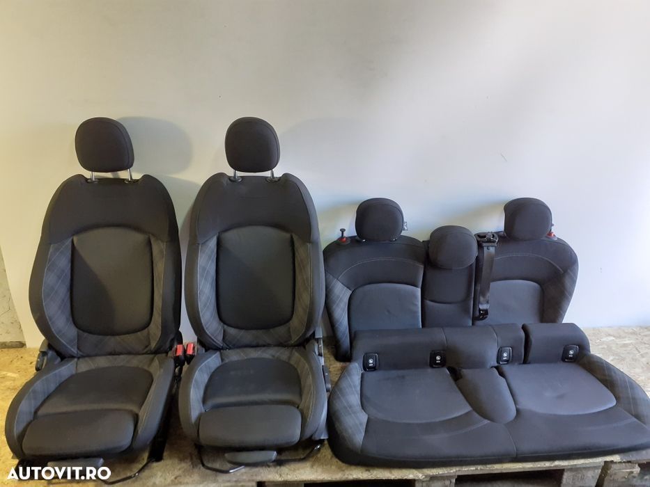 Interior Complet Scaune Fata Spate Mini Cooper One F55 F56 4 Usi