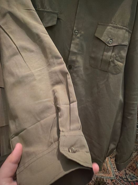 Военная рубашка (спецодежда) город-Шымкент