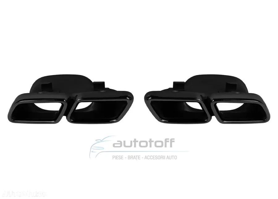 Difuzor bara spate Mercedes S-Coupe C217 A217 (2014-2017) S63 AMG Black Design